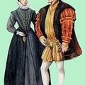 1553г. Английская леди и испанский дворянин